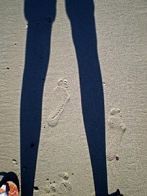 Skinny Beach Legs