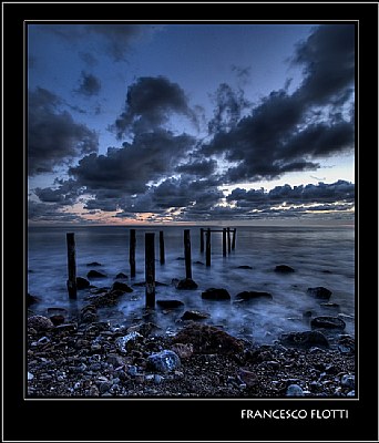 nuvole al tramonto