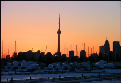 Cool Toronto Sunset