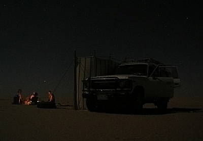 Midnight in the desert