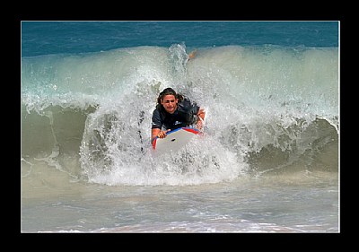 Surf ride..
