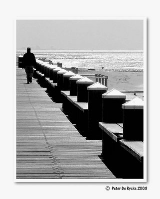 Seafront B&W