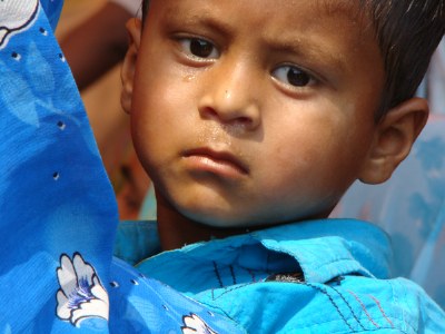 Child at Siraha, Nepal