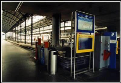 Information screens and other machines