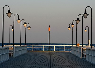 Molo in Gdynia-Orlowo