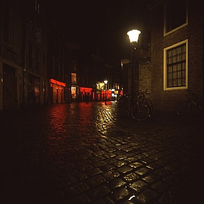 Amsterdam at Night.