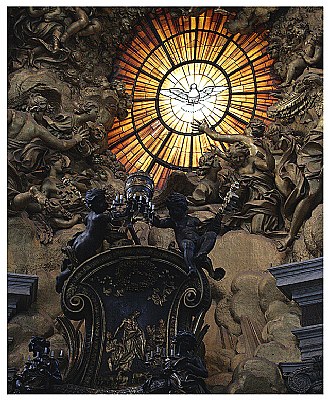 Basilica di S.Pietro: Altare della Cattedra