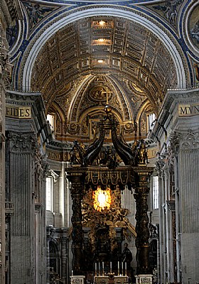 Basilica di S.Pietro- Interno.