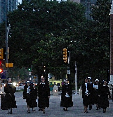 Nuns on the move