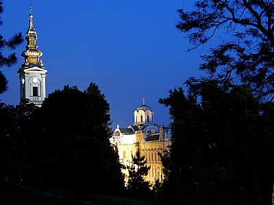 Twilight  in Belgrade