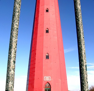 Lighthouse Between Bars