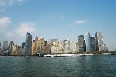Manhattan from Liberty Ferry