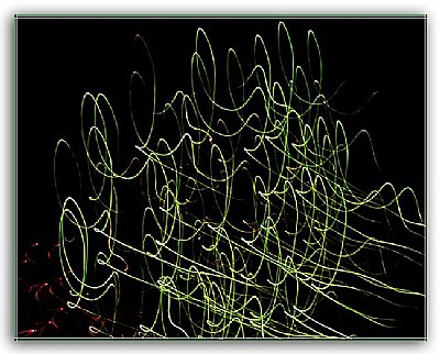 green light lines...