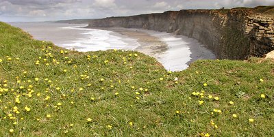 From Nash Point towards Cwm Nash