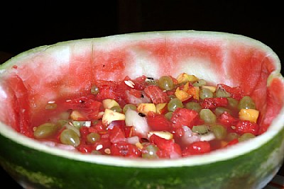 Fresh Watermelon with Macedonia