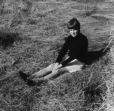 Girl in a Field II (Vintage Scan)