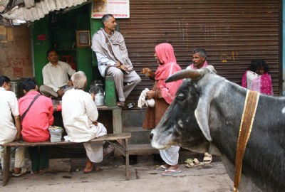 Tea stall, Mathura