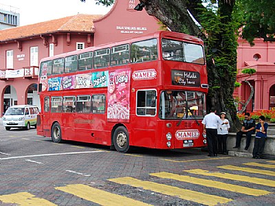 London Bus in Malacca