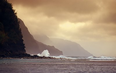 Napali Rocky Coastline (Kauai)