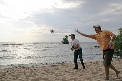 Bocce on the Beach