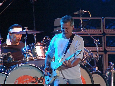 Alex and Eddie Van Halen