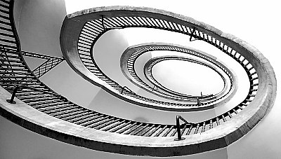 stairway by Max Berg