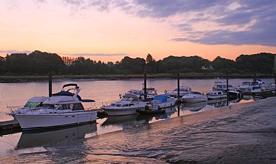 Dawn on the river