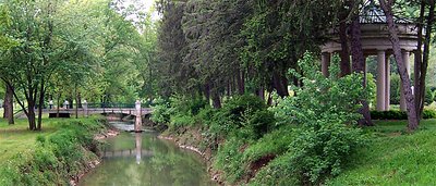 West Baden Springs Foot Bridge
