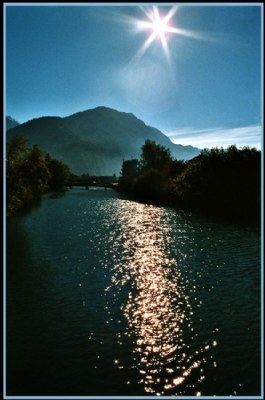 The milky way on water