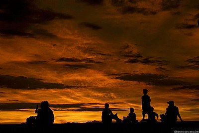 manila bay sunset