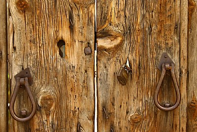 Wooden Door Lock