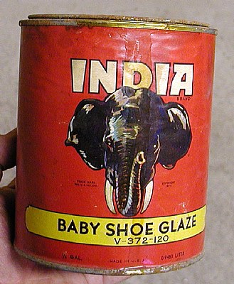 India Baby Shoe Glaze