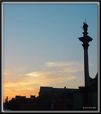 Warsaw Night. King Square