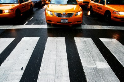 yellow cabs ..