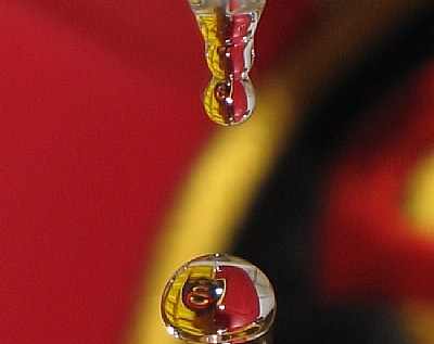 Red-yellow drop