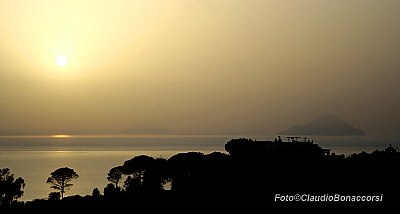 A Lipari ... un bel tramonto.