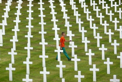 Symmetry of cemetery