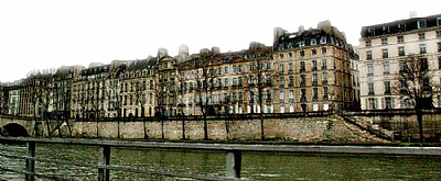 La Seine a Paris a la cotè de la Gare de Lyon
