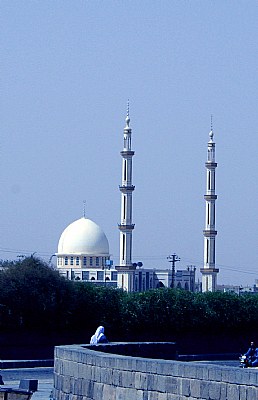 Blue Sky & Mosque