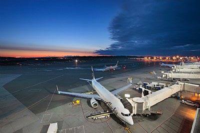 Ramp View -- Airport