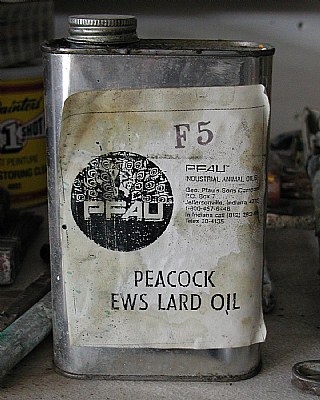 Peacock Lard Oil