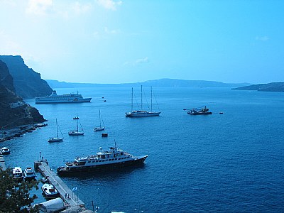 a  greece landscape