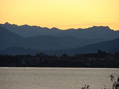 Sunrise on Lago Maggiore