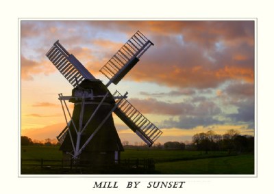 Mill by Sunset