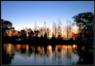 Sunrise  Reflection