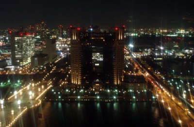 View from the top of Odaiba