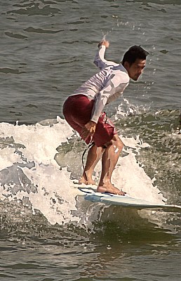 A surfer