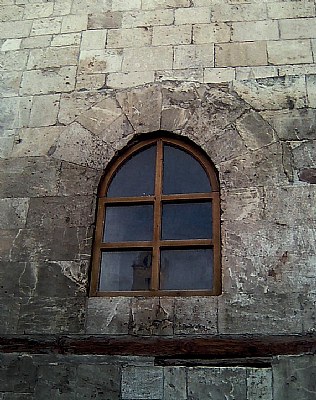 Window in the castle