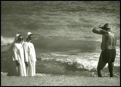 Two Nuns and a shirtless Photographer: MIAMI, FL. USA