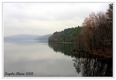 Foggy Reservoir